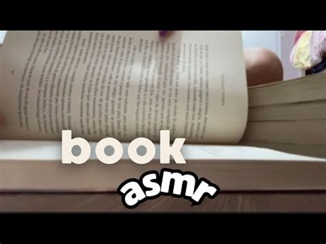 Asmr Book Triggers No Talking The Asmr Index