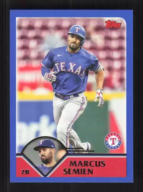 MARCUS SEMIEN 2023 Topps Archives Texas Rangers 249 EUR 3 06 PicClick FR