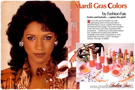 Fashion Fair Cosmetics Makeup Adverts Retro Musings