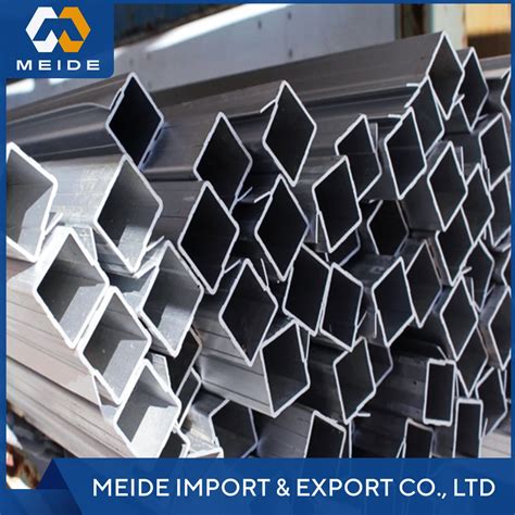 Deformed Steel Pipe Stm AISI A106 A179 Triangular Hexagonal Cold Drawn