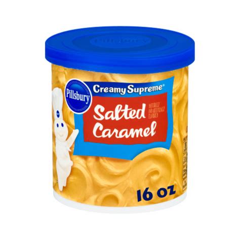 Pillsbury Creamy Supreme Salted Caramel Frosting 16 Oz Smiths Food