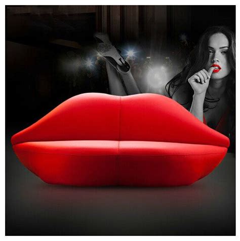 2017 Fashion Sexy Red Lips Sofa Leather Sofas Modern Art Living Room Sofa Ems From Anna6789