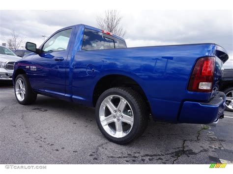 Blue Streak Pearl 2015 Ram 1500 Sport Regular Cab Exterior Photo