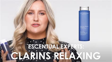 Escentual Experts On Clarins Relaxing Bath Shower Concentrate YouTube