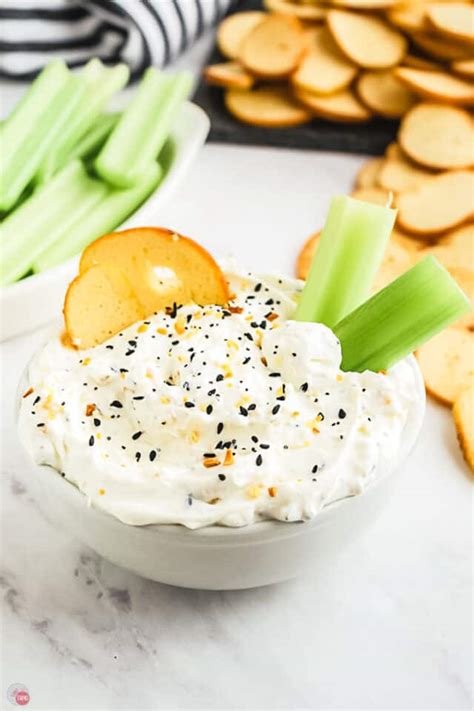 Everything Bagel Dip Take Two Tapas