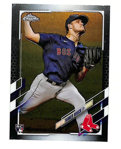 Topps Chrome Tanner Houck Rookie Rc Card Red Sox Ebay