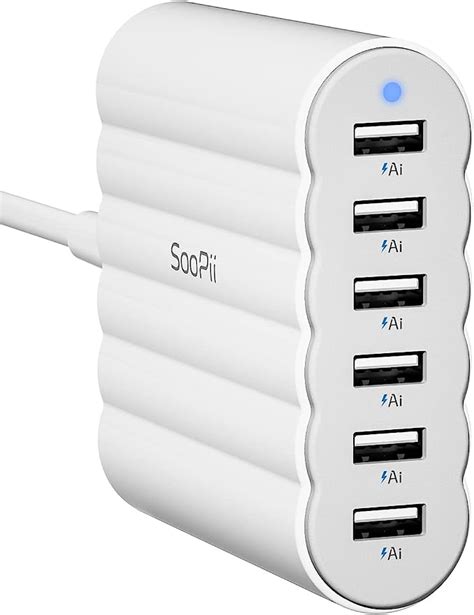 Multiple Usb Charger Soopii W Charging Hub Port Usb Charging