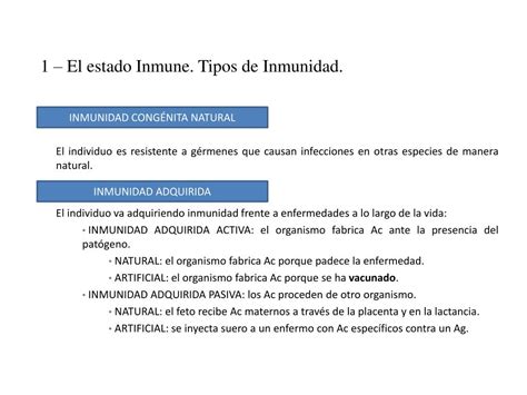 Ppt InmunologÍa Y Enfermedad Powerpoint Presentation Free Download