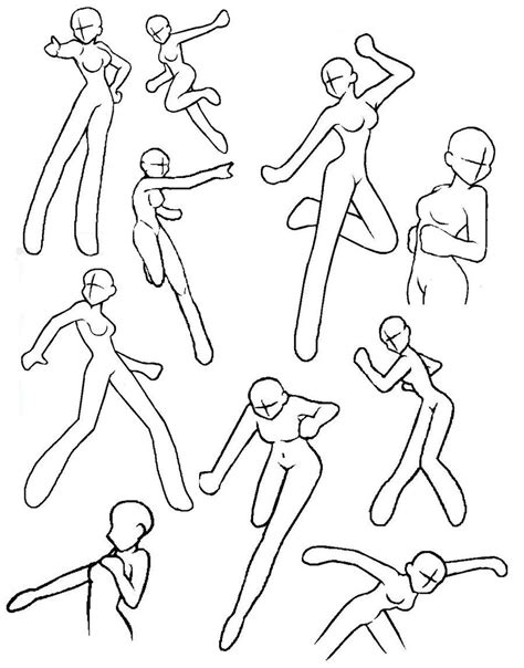 Female Action Poses By Aliceazzo On DeviantART Drawing Poses Action