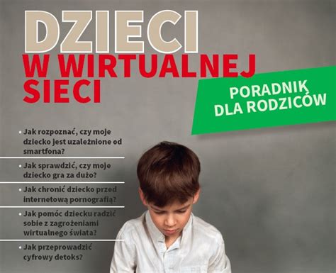 Dzieci W Wirtualnej Sieci I Nastolatki W Wirtualnym Tunelu Informacja