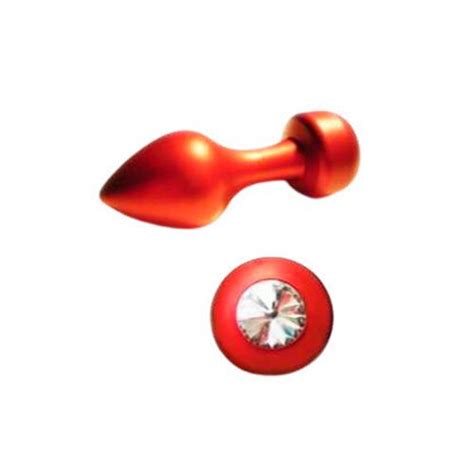 Plug Anal Rojo Con Diamante Eclipse Sex Shop En Quito Y Guayaquil