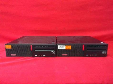 2pc Lenovo Thinkcentre M700 Towers No Power Cord Sierra Auction Management Inc