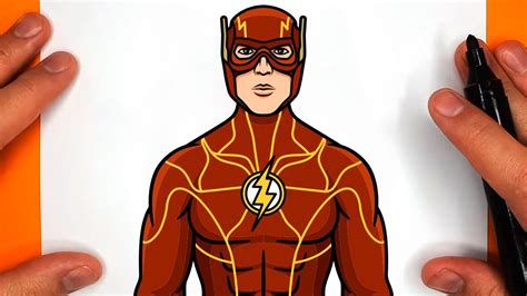 COMO DIBUJAR A FLASH The Flash 2023 paso a paso fácil y rápido