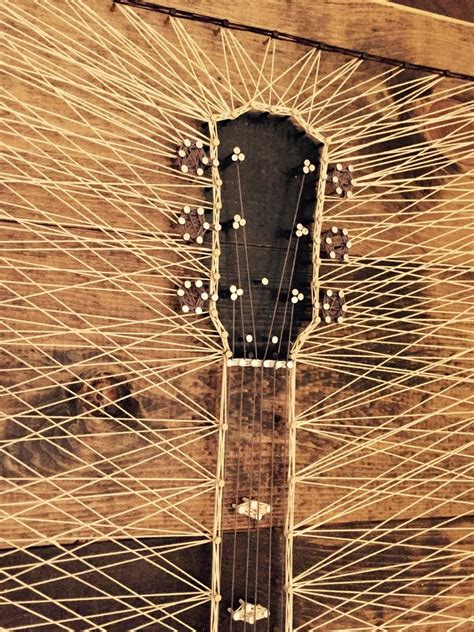 Taylor 818 Acoustic Guitar String Art Etsy