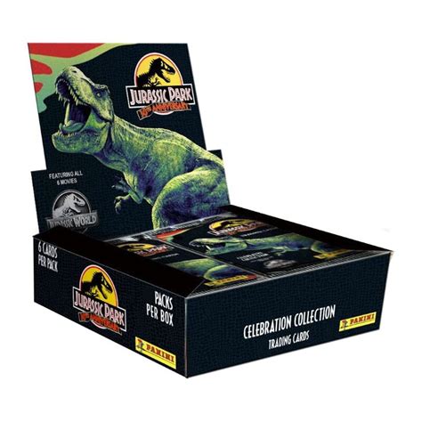 Jurassic Park 30th Anniversary Trading Card Collection Flow Pack 1