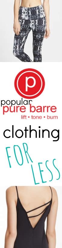 Pure Barre Clothing For Less - Peanut Butter Fingers