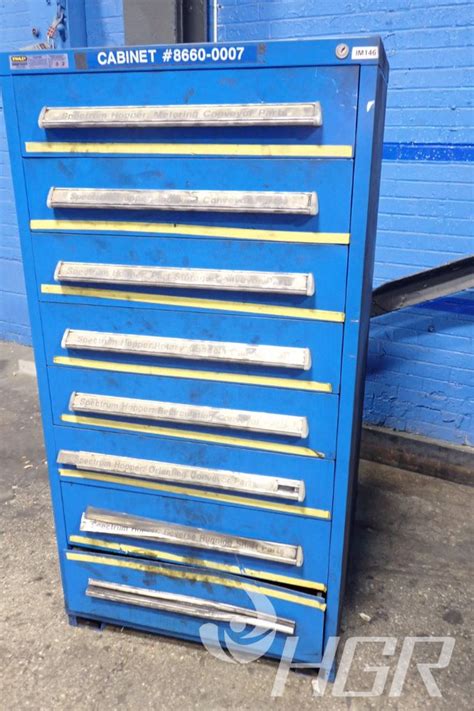 Used Stanley Vidmar Tool Cabinet Hgr Industrial Surplus