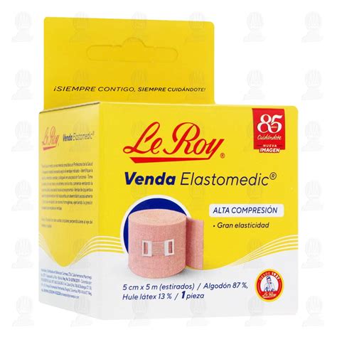 Venda Elastomedic Le Roy Cm X M Pz