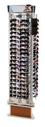 Rotating Floor Sunglass Display Holds Sunglasses Link