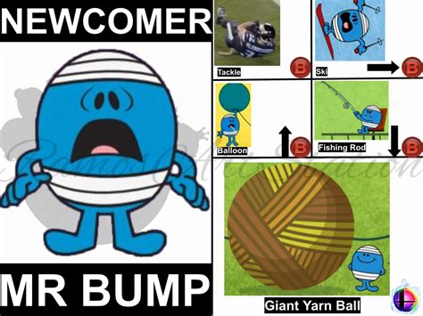 Mr Bump Smash Bros Moveset By Ramosartstation On Deviantart