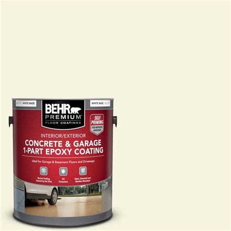 Behr Premium 1 Gal Bwc 03 Lively White Self Priming 1 Part Epoxy