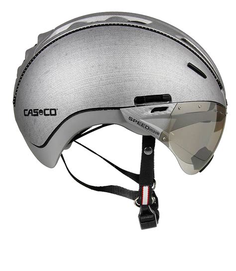 Купить Велосипедный шлем CASCO Roadster silver denim incl.Visor 18.04. ...