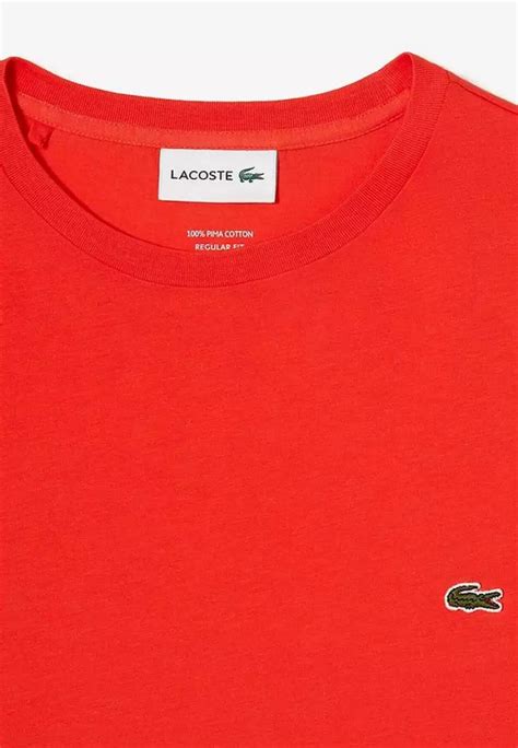 Buy Lacoste Lacoste Mens Crew Neck Pima Cotton Jersey T Shirt Th6709