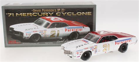 David Pearson Signed Nascar 21 1971 Mercury Cyclone 124 Premium