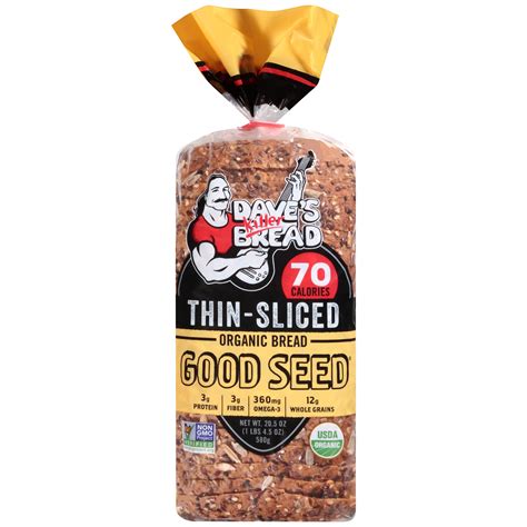 Dave S Killer Bread Thin Sliced Good Seed Organic Bread 20 5oz Garden