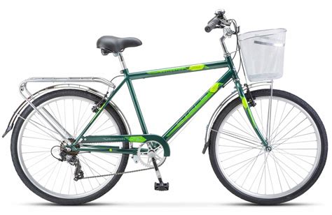 Велосипед STELS Navigator-250 V 26" 7 скоростей зеленый Z010 с ...