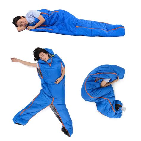Outdoor Camping Adult Mummy Sleeping Bag Waterproof Keep Warm Person