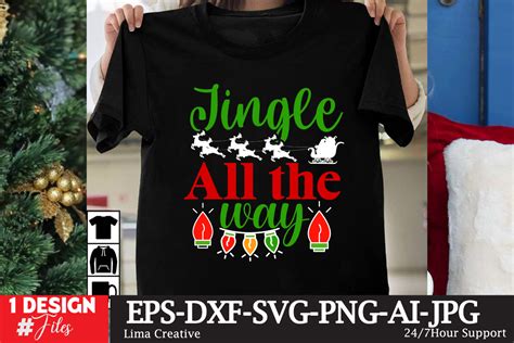 Jingle All The Way SVG Cut File Graphic By Lima Creative Creative Fabrica