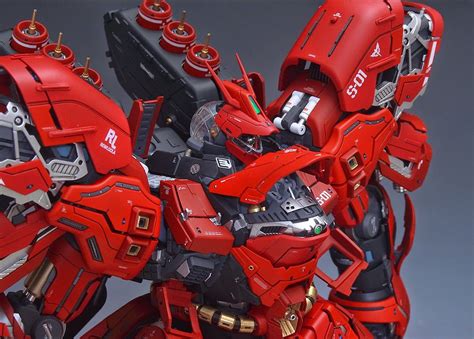 Mg Sazabi Ver Ka Full Open Hatch Customized Build Gundam