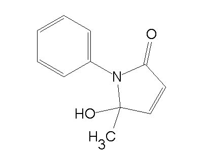 5 Hydroxy 5 Methyl 1 Phenyl 1 5 Dihydro 2H Pyrrol 2 One C11H11NO2