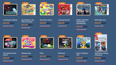 Nintendo eShop Sale on the New Year – The Gamers Camp