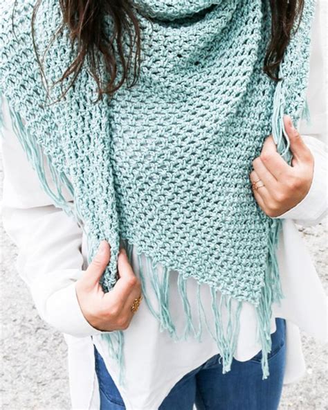 5 tutoriels pour faire une écharpe au crochet Marie Claire