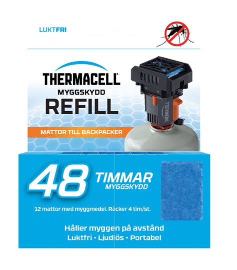 Thermacell Backpacker Refill H Myggskydd Hylte Jakt Lantman