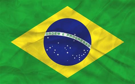 Premium Photo Flag Of Brazil Waving National Flag Of Brazil