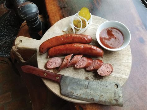 Smoked German Sausage Bear Creek Smokehouse