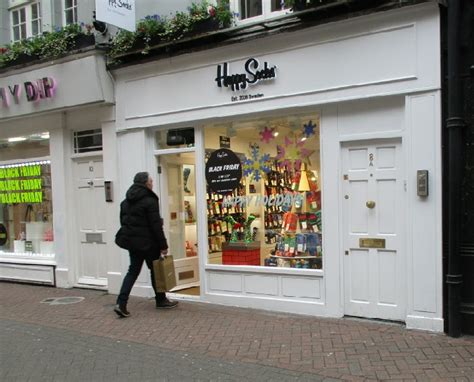 Happy Socks Shop On Fouberts Place In Londons Carnaby