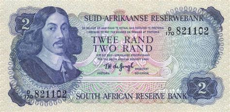 2 South African Rand Banknote 1974 1976 Exchange Yours For Cash