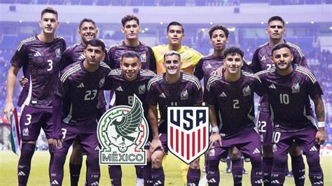 México Vs Estados Unidos Alineaciones Y Detalles Del Partido Amistoso