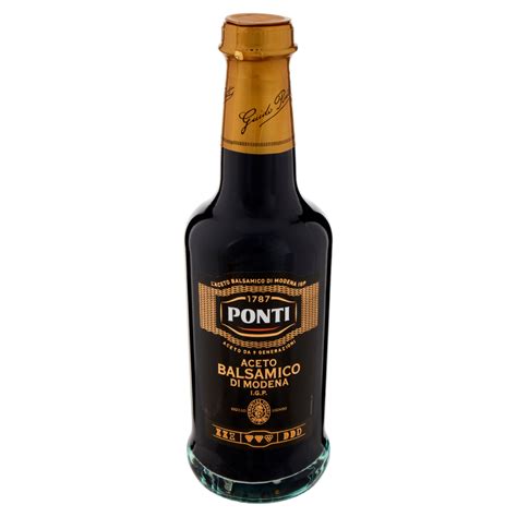 Ponti Aceto Balsamico Di Modena I G P Sigillo Ligneo Ml Carrefour