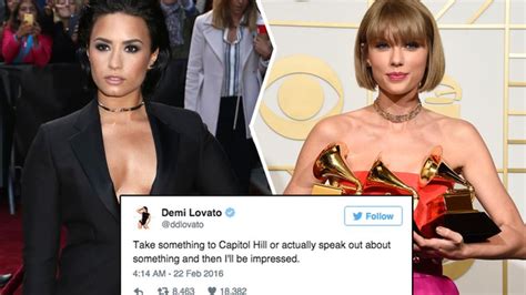 Demi Lovato Just Threw Some Serious Shade At Taylor Swift After The ...