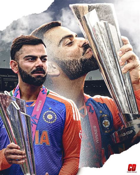 Virat Kohli With T20 World Cup Trophy 🏆 In 2024 Virat Kohli Instagram