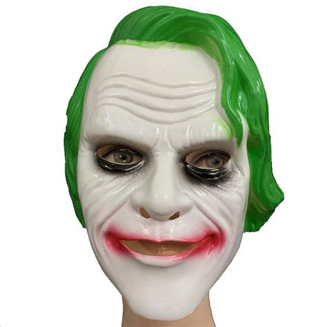 Adult Horror Props Joker Clown Mask Costume Masquerade Props For