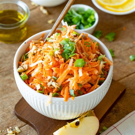 German Carrot And Apple Salad Lisa S Healthy Kitchen