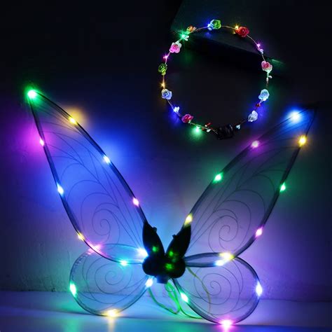 Dark Blue Fairy Wings