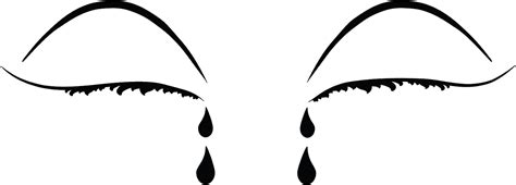 Vector Crying Eyes Png And Clipart Clip Art 1600x1207 Png Download