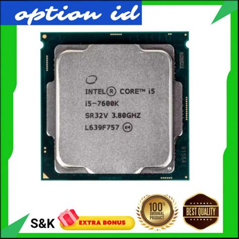 Jual Processor Intel Core I5 7600k Tray Lga1151 Cpu Kaby Lake Gen 7